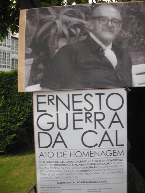 Ato de homenagem a Ernesto Guerra da Cal