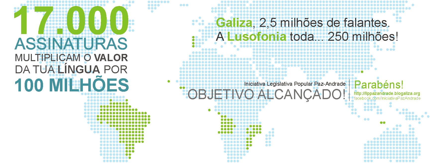 17.000 assinaturas polo português na Galiza