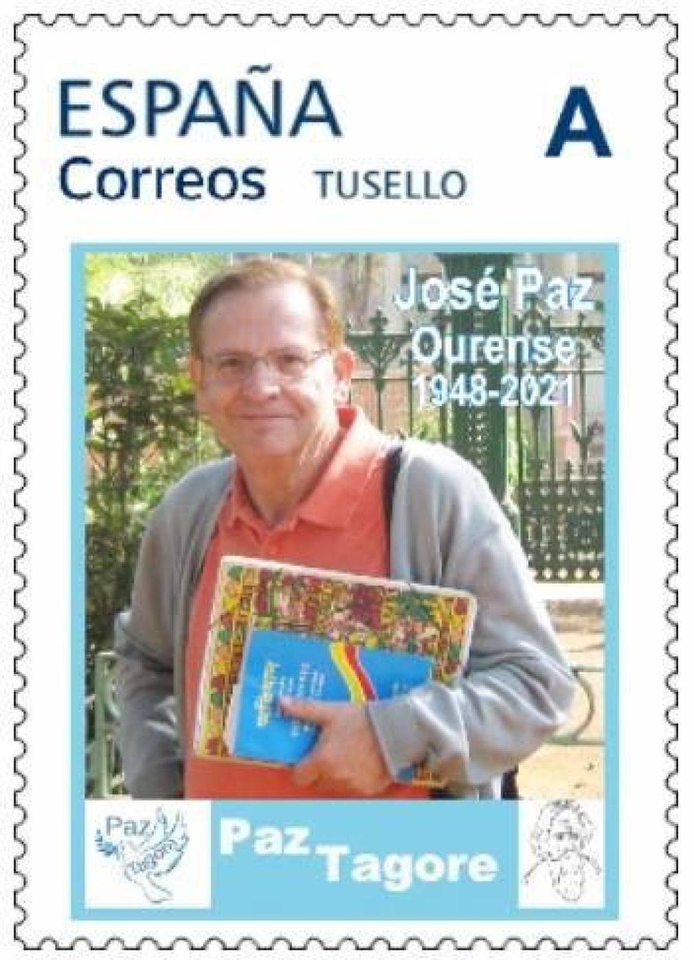 Um selo postal e uma jornada de homenagens para lembrar o professor José Paz